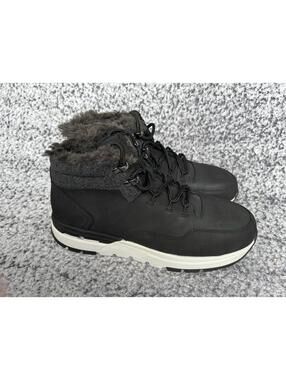 Rockport Women’s Pulse Tech Work Safety Boots Black Sz 8W Wide RK778 No Insoles